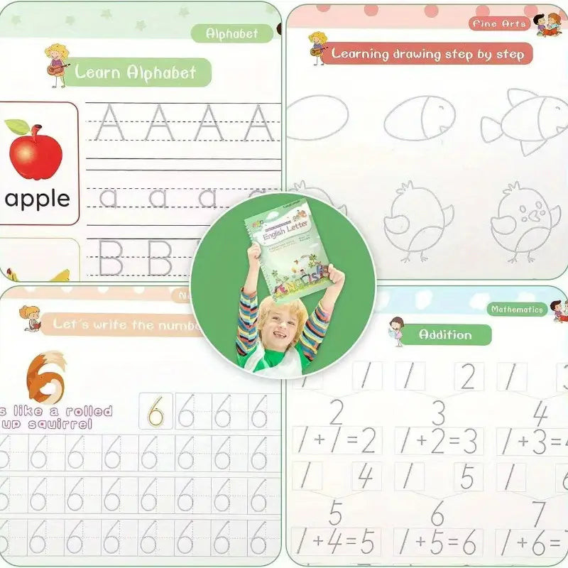 Twinklez Magic Book (BUY 1 BOOKS GET 4 BOOKS 1 Pen,1 Grip, 10 REFILLS FREE)