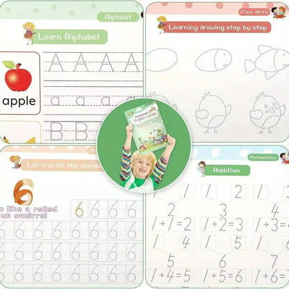 Twinklez Magic Book (BUY 1 BOOKS GET 4 BOOKS 1 Pen,1 Grip, 10 REFILLS FREE)