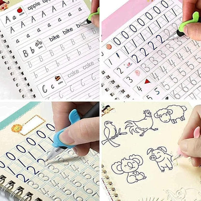 Twinklez Magic Book (BUY 1 BOOKS GET 4 BOOKS 1 Pen,1 Grip, 10 REFILLS FREE)